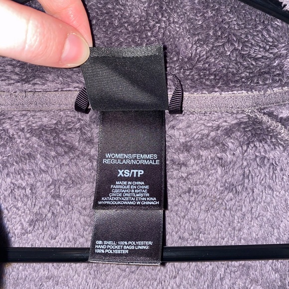 The North Face Dark Purple Zip Up Jacket - Picture 5 of 6